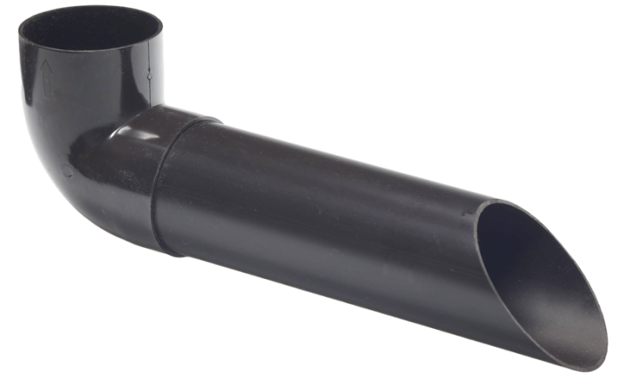 Wasserspeier Ø 60 mm braun