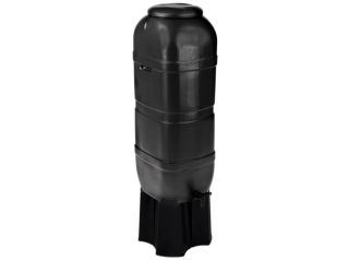 Regentonne Slimline schwarz 100 Liter