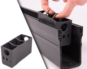 Sandfänger / Schmutzfilter für Design Entwässerungsrinne 65 x 100
